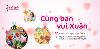 Ngày hội đặc biệt “Cùng bạn vui Xuân” tại Sakura Montessori Thụy Khuê