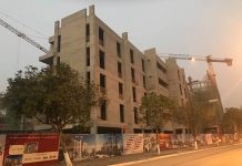 “Thâm nhập” đại công trình trường Mầm non Sakura Montessori Dương Kinh