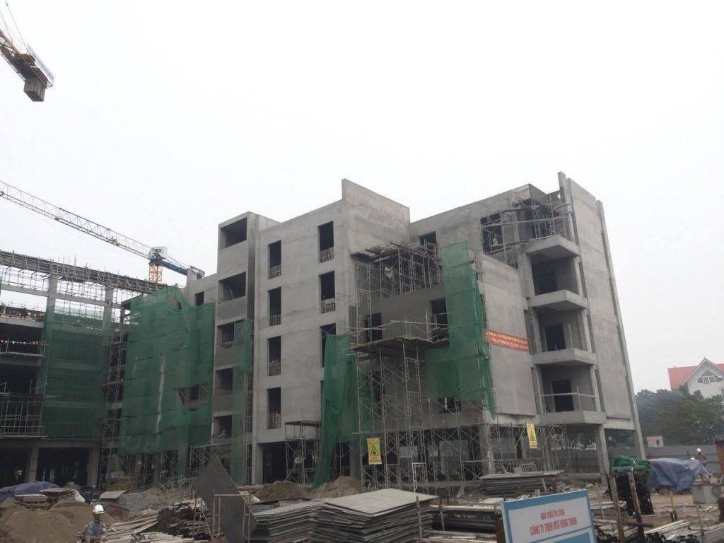 "Thâm nhập" đại công trình trường Mầm non Quốc tế Sakura Montessori Dương Kinh 