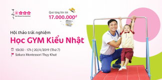 Trải nghiệm HỌC GYM KIỂU NHẬT miễn phí