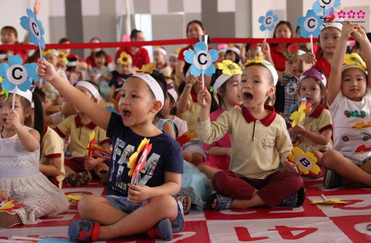 Bùng nổ với sân chơi Rung chuông vàng lần đầu tiên có mặt tại Sakura Montessori