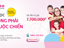 Hội thảo tuyển sinh SMIS Hải Phòng – Đi học liệu có phải là cuộc chiến