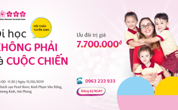 Hội thảo tuyển sinh SMIS Hải Phòng – Đi học liệu có phải là cuộc chiến