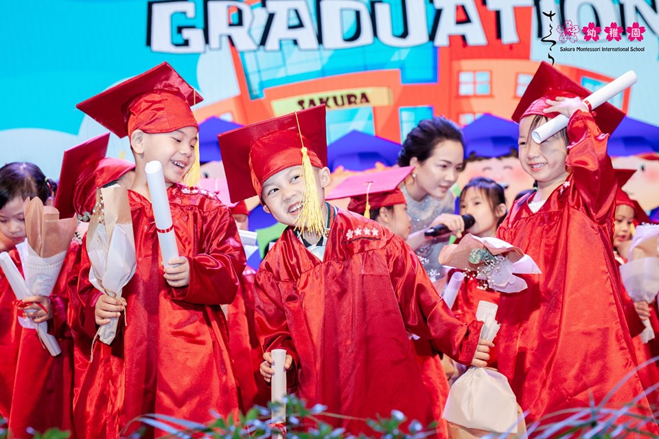 Lễ tổng kết “như mơ” tại hệ thống trường Mầm non Quốc tế Sakura Montessori