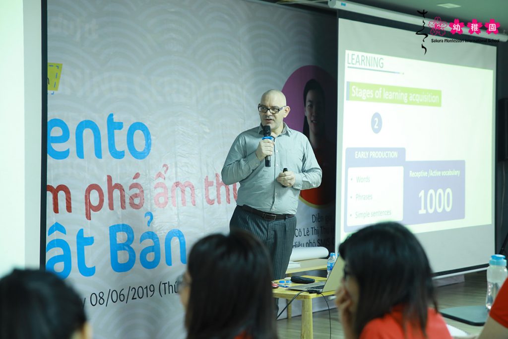 Sakura Montessori tổ chức đào tạo giáo viên tiếng Anh toàn hệ thống