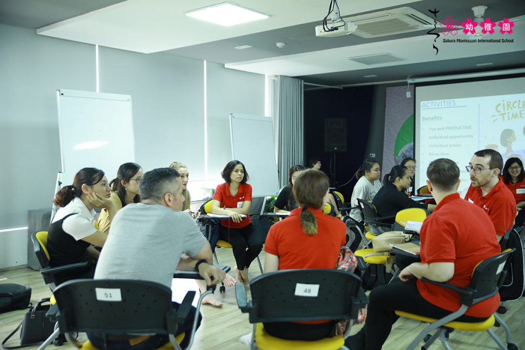 Sakura Montessori tổ chức đào tạo giáo viên tiếng Anh toàn hệ thống