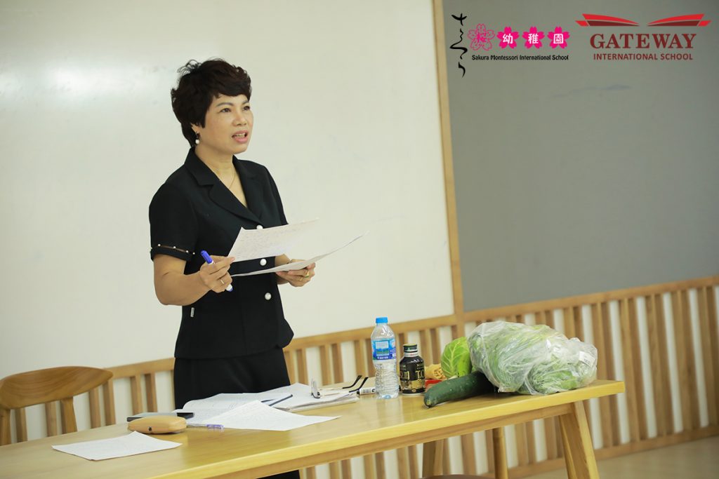 Sakura Montessori tổ chức đào tạo nâng cao nghiệp vụ cho đầu bếp cơ sở