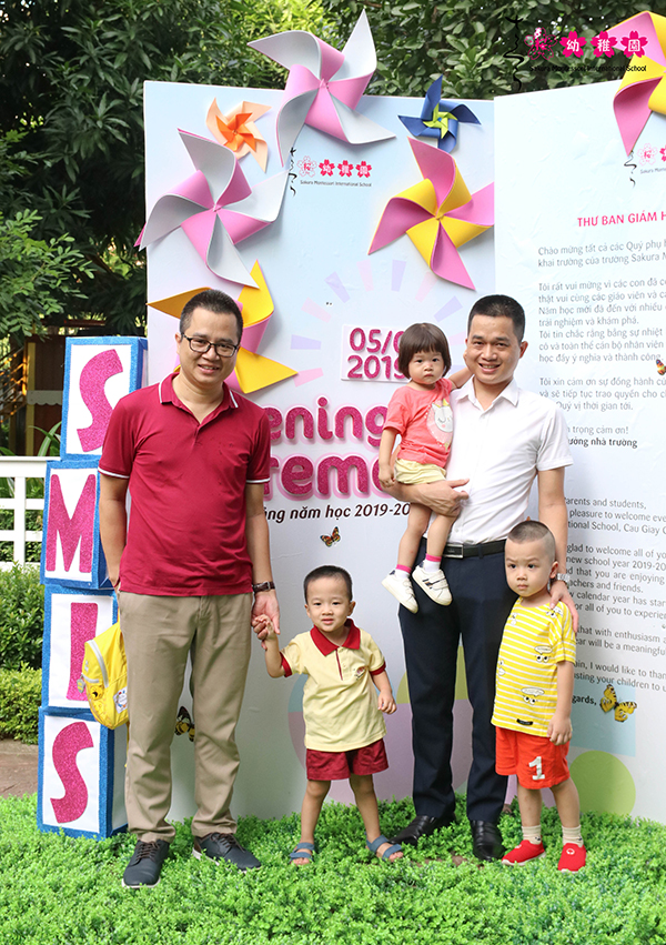 Gần 2.000 học sinh Sakura Montessori náo nức đón lễ khai giảng năm học 2019 - 2020