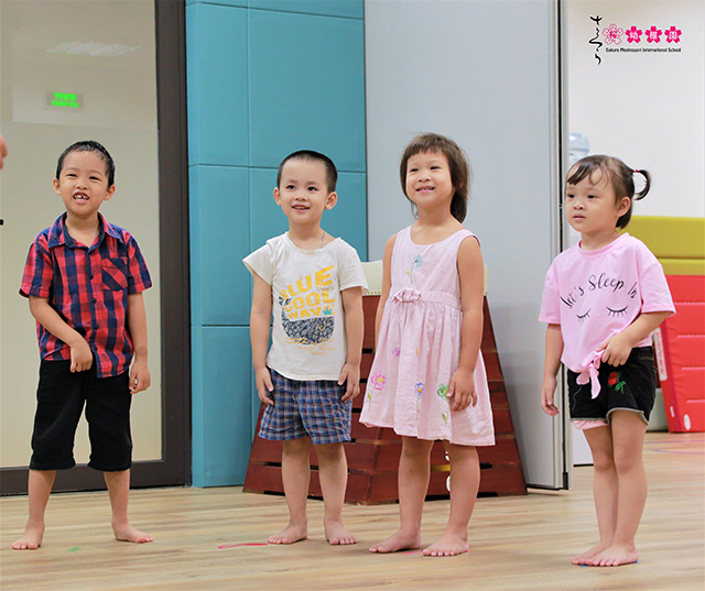 Những nghệ sĩ nhí của Sakura Montessori Hai Bà Trưng