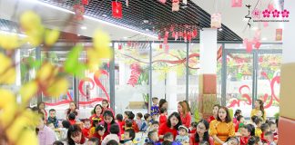 Cùng con trải nghiệm Tết quê hương tại Sakura Montessori Cầu Giấy 10