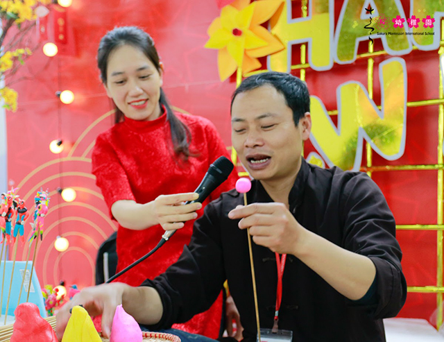 Cùng con trải nghiệm Tết quê hương tại Sakura Montessori Cầu Giấy 11