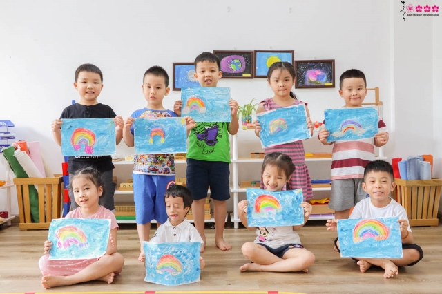 Cùng SMISer Cầu Giấy vẽ tranh bằng “muối”