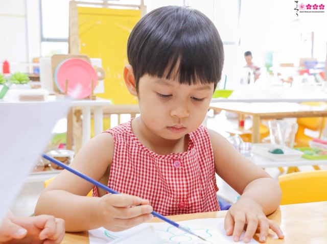 Cùng SMISer Cầu Giấy vẽ tranh bằng “muối”