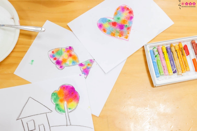 Cùng SMISer Cầu Giấy vẽ tranh bằng “muối”