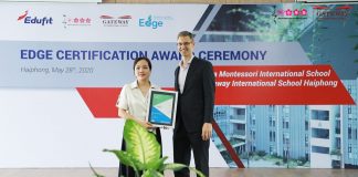 Gateway, Sakura Montessori Hải Phòng nhận chứng chỉ công trình xanh EDGE