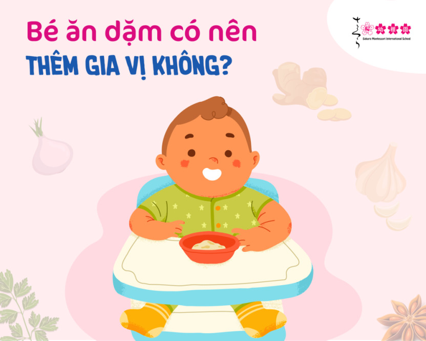 bé ăn dặm có nên thêm gia vị