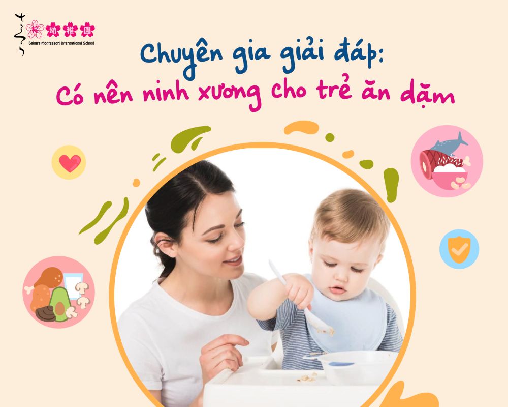 có nên ninh xương cho trẻ ăn dặm